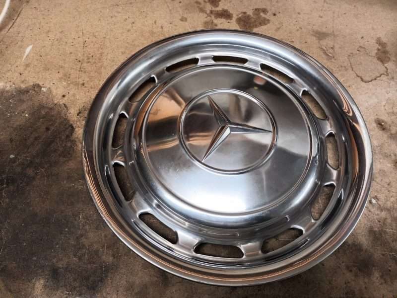 W123 W114 W115 W116 R107 u.a. Radkappen Chrom Satz 14" Mercedes-Benz