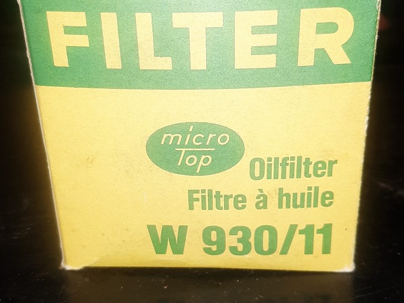 Mann Ölfilter NOS