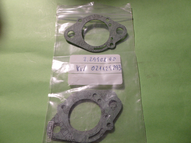 Isolierdichtung VAG 055129341 VW Scirocco für 2B2 Vergaser,Flanschdichtung BMW 3-er E21 & 5-er E12 Solex BMW 13111266764,Isolierdichtung VW 021129293 Solex Vergaser 34 PDSIT VW Bus,Isolierdichtung VAG 049129341 Pierburg Vergaser 32 DIDTA