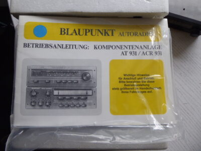 blaupunkt autoradio at931