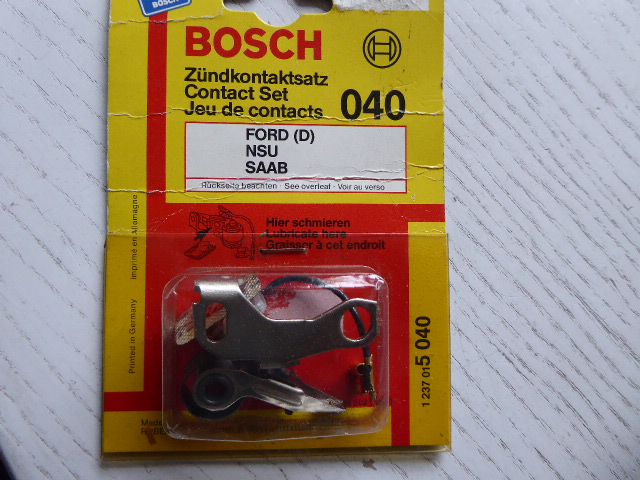 Bosch Zündkontakte 1237015040,1237013040 Ford,NSU,Saab