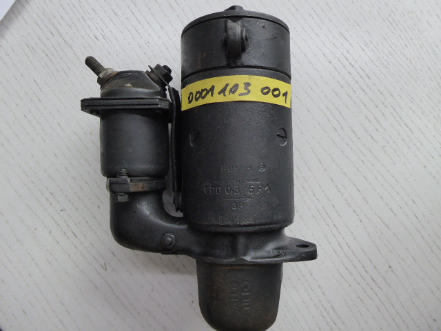 Oldtimer Anlasser 6 Volt Bosch 0001103001 CDD/0,3/6R1 Ritzel 9 Zähne