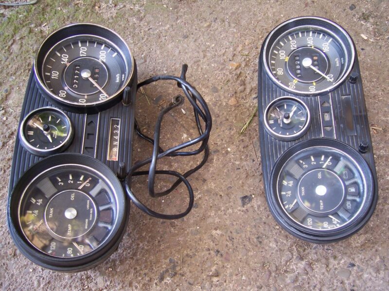 W108 Instrumente Tacho Ganganzeige DB Mercedes